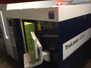 Tru Laser 3030 Fiber Laser Cutting